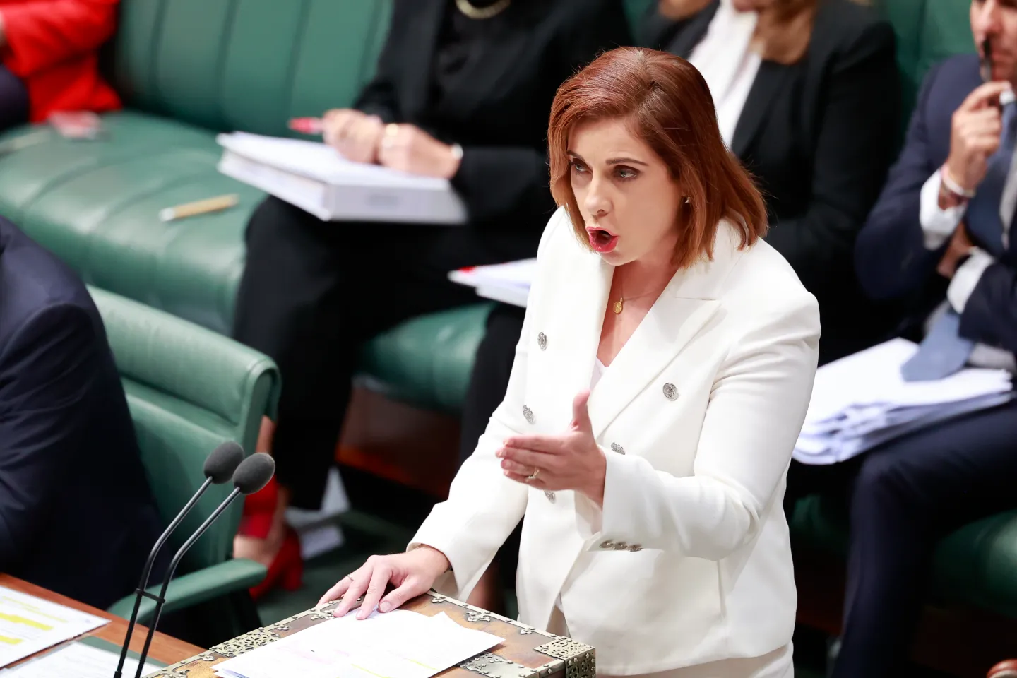 Teenagers using smartphones as Australia's under-16 social media ban falters. Photo: Fortune
