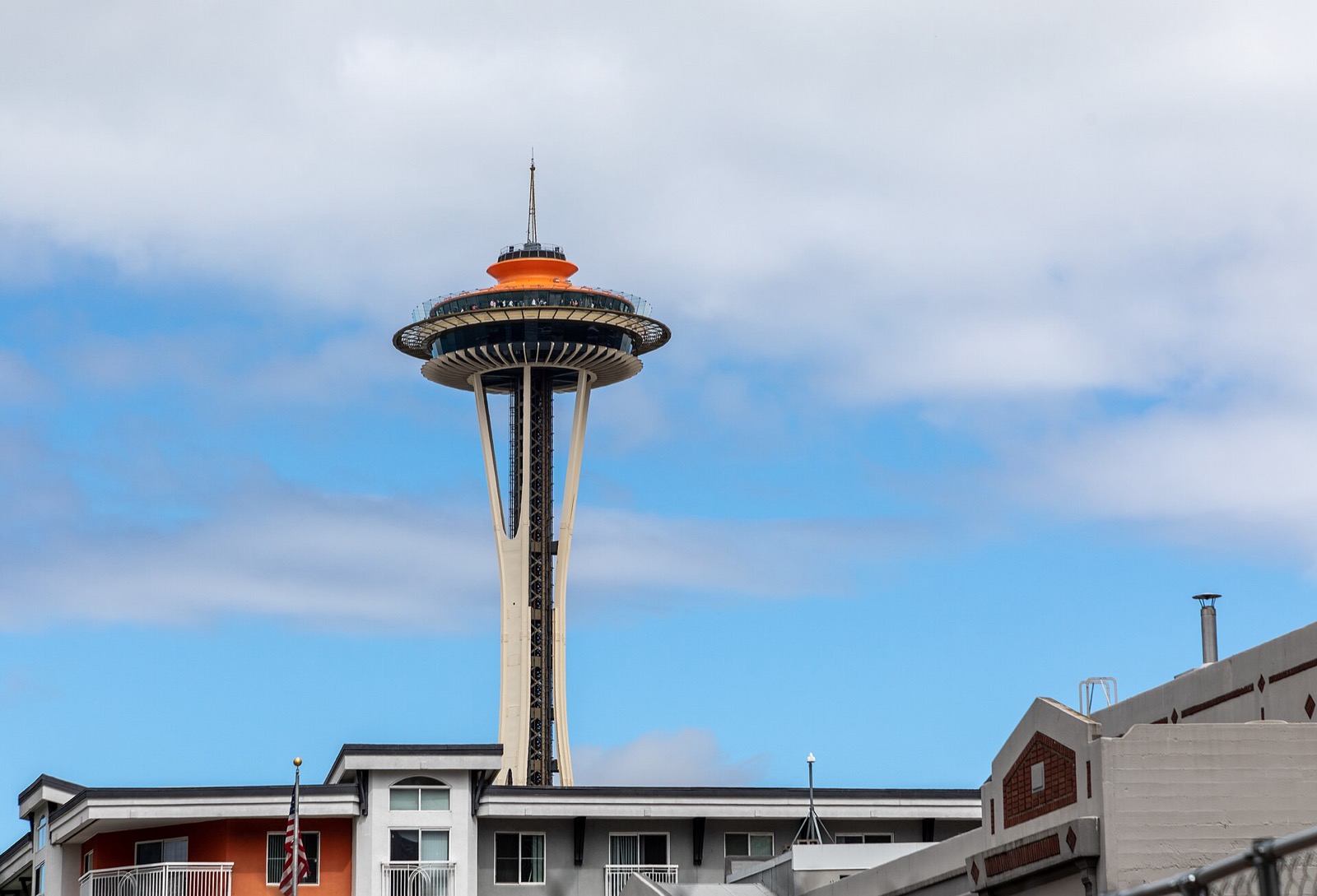 Space Needle rising over the Seattle Center campus where the Bite of Seattle festival shooting unfolded. Photo: Dietmar Rabich / Wikimedia Commons, CC BY-SA 4.0