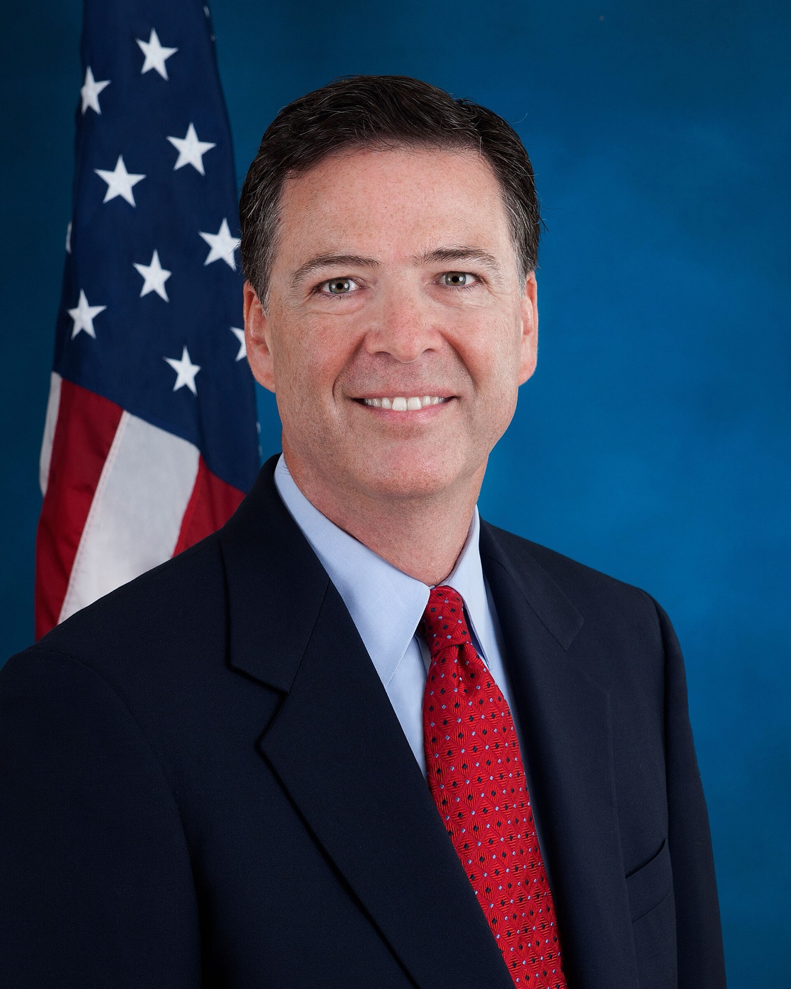 Official FBI portrait of former Director James Comey, who is seeking dismissal of federal threat charges. Photo: Federal Bureau of Investigation / Wikimedia Commons, Public domain