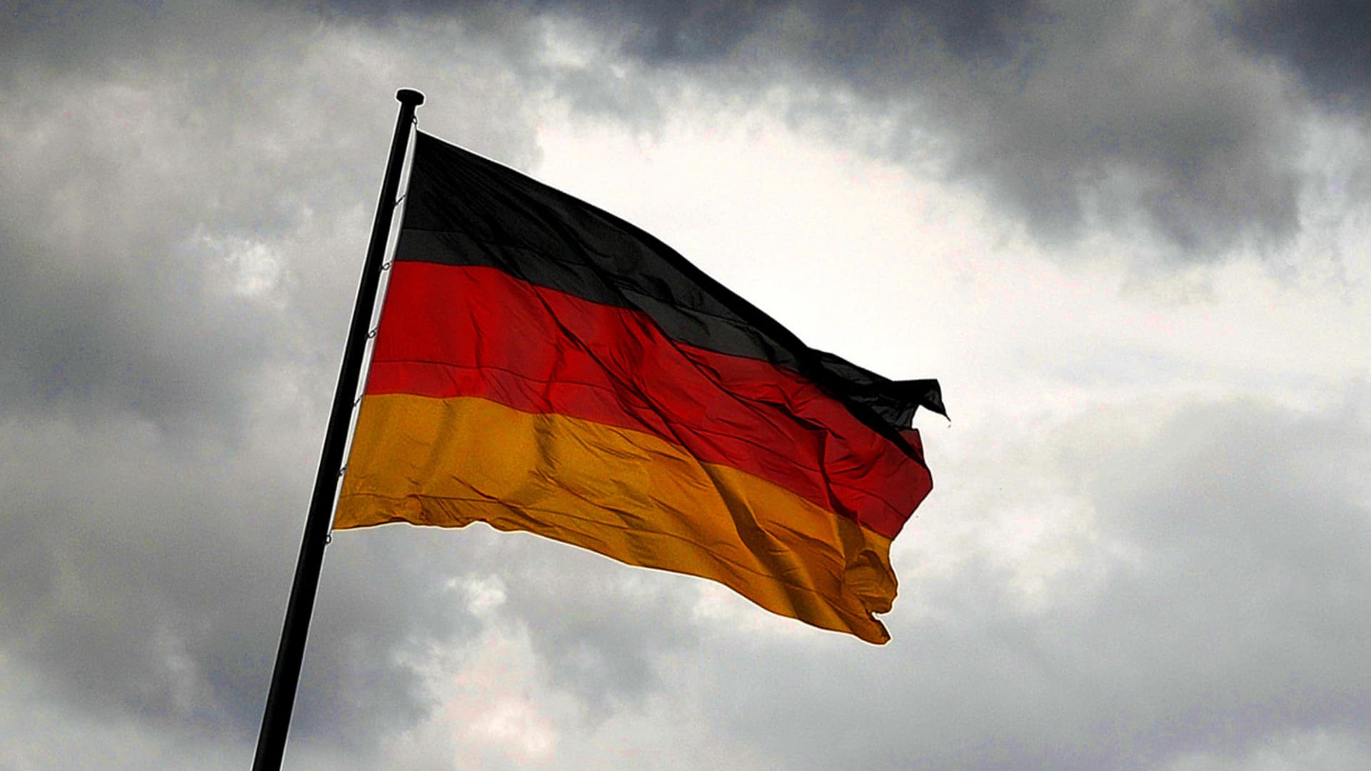 A German industrial plant with idle smokestacks under an overcast sky as energy costs squeeze Europe's largest economy