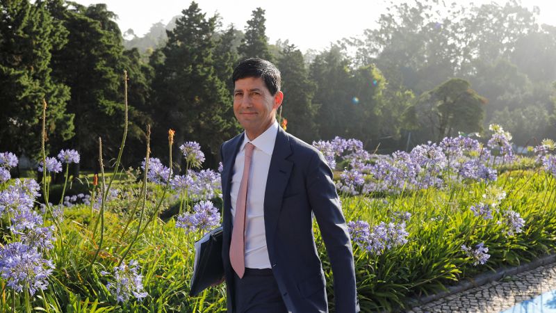 Federal Reserve Chair Kevin Warsh speaking at the ECB central banking forum in Sintra Portugal