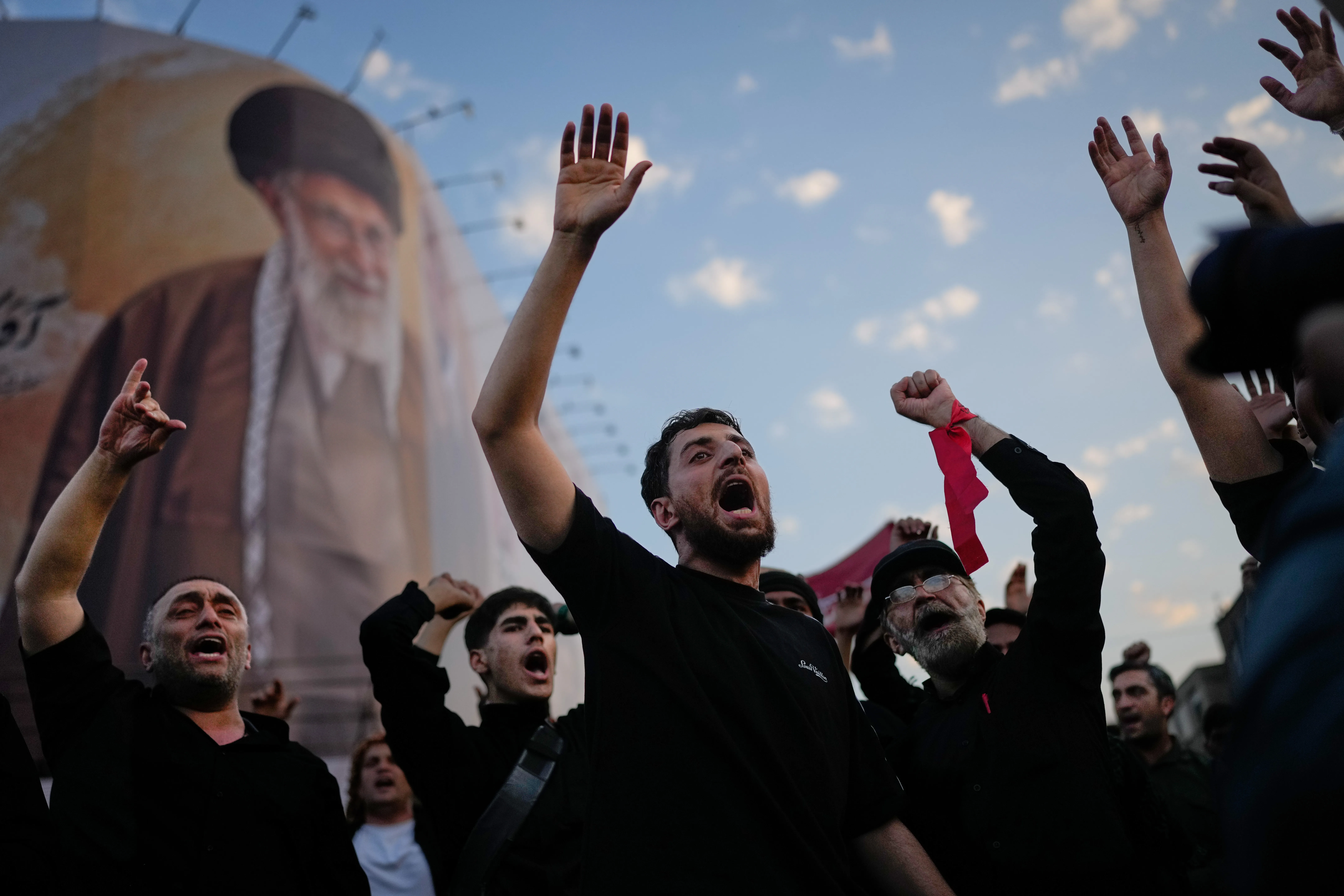 Mourners fill Tehran streets during the funeral procession for Iran's slain Supreme Leader Ali Khamenei. Photo: Al Jazeera