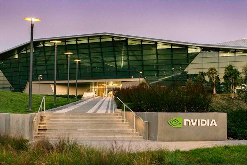 Rows of Nvidia GPU servers in an AI data center powering open-source model workloads for enterprise customers