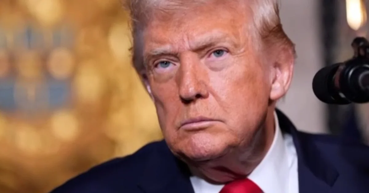 President Trump speaking on trade policy amid a threatened 100% tariff over foreign digital services taxes. Photo: CBS News